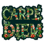 Carpe Diem Sticker 4 Inch — Waterproof Vinyl Decal Seize The Day Motivational Latin 8