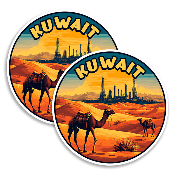 Kuwait Magnet 2-Pack — 4