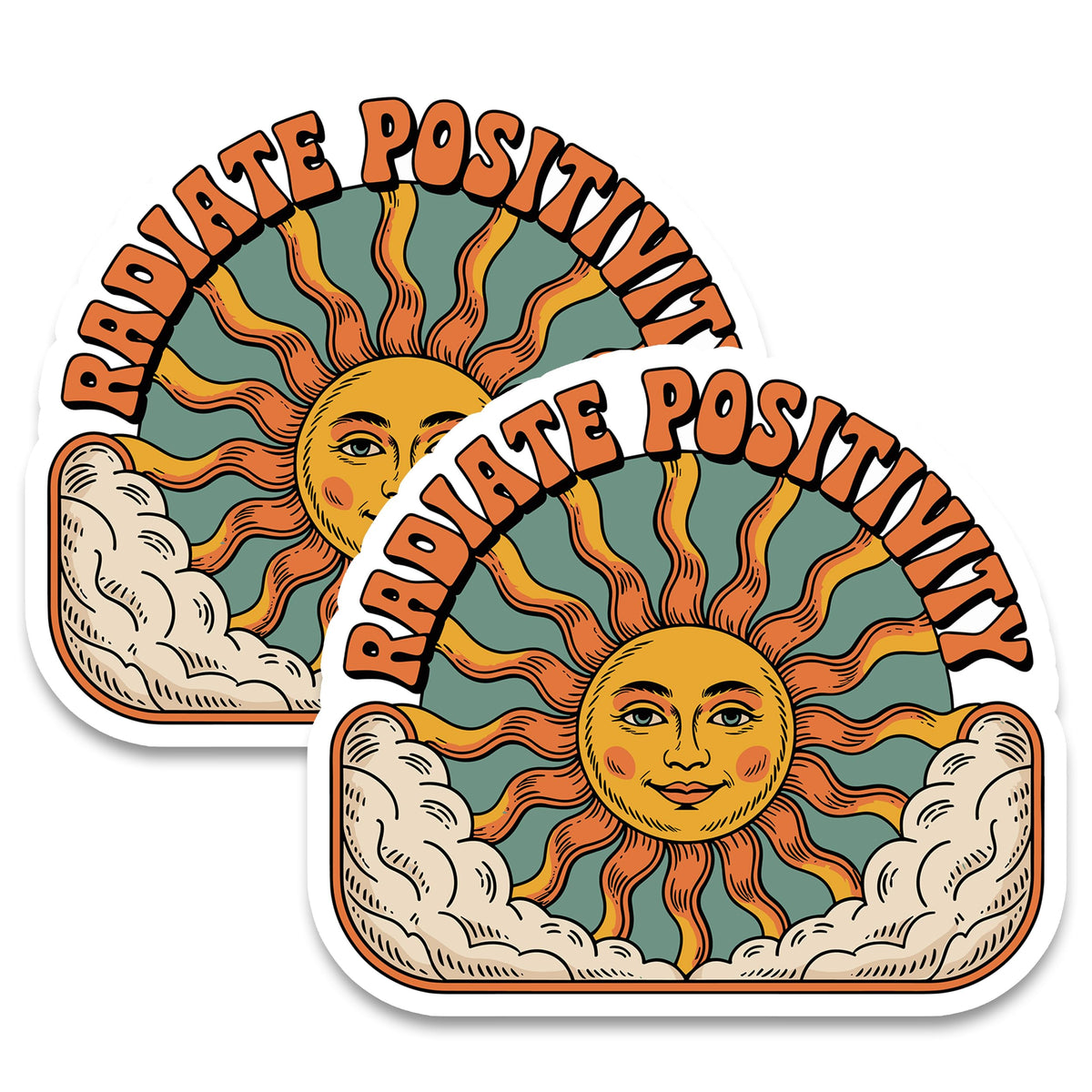 Radiate Positivity Magnet 2-Pack — 4