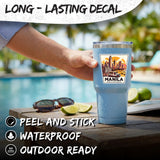 Manila Philippines Sticker 4 Inch — Waterproof Vinyl Decal City Travel Souvenir 3