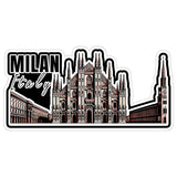 Milan Italy Sticker 4 Inch — Waterproof Vinyl Decal City Travel Souvenir 8