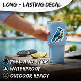 Blue Jay Sticker 4 Inch — Waterproof Vinyl Decal Cyanocitta Cristata Songbird 3