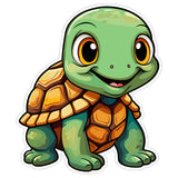 Tortoise Sticker 4 Inch — Waterproof Vinyl Decal Land Reptile Long Life 9