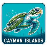 Cayman Islands Sticker 4 Inch — Waterproof Vinyl Decal Island Coastal Beach Seaside 1