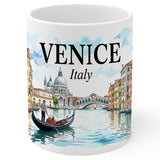Venice Italy Coffee Mug 11oz — White Ceramic The Floating City Mug 1