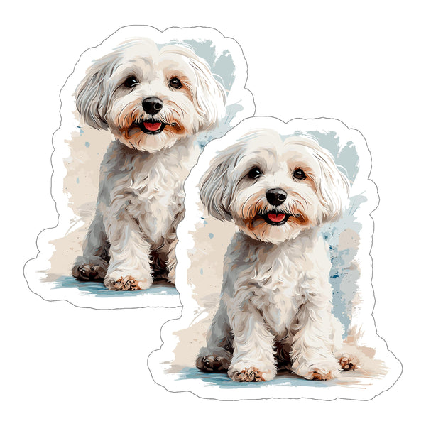 Maltipoo Sticker 2-Pack — 4