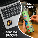 Saturn Planet Sticker 4 Inch — Waterproof Vinyl Decal Ringed Gas Giant Astronomy 4