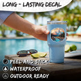 Banff Canadian Rockies Alberta Canada Sticker 4 Inch City Travel Souvenir - Waterproof Vinyl Decal for Laptop Water Bottle Car Tumbler - Durable Aesthetic Long-Lasting Stickers for Adults ID44990 3