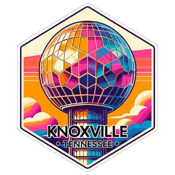 Knoxville Tennessee Sticker 4 Inch — Waterproof Vinyl Decal City Travel Souvenir