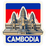 Cambodia Sticker 4 Inch City Travel Souvenir Destination - Waterproof Vinyl Decal for Laptop Water Bottle Car Tumbler - Durable Aesthetic Long-Lasting Stickers for Adults ID44990 8