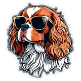 King Charles Spaniel Sticker 4 Inch — Waterproof Vinyl Decal Toy Royal Spaniel 9