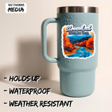 Shenandoah National Park Virginia Sticker 4 Inch 2-Pack - Waterproof Vinyl Decal for Laptop Water Bottle Car Tumbler - Durable Aesthetic Long-Lasting Stickers for Adults ID45039 2