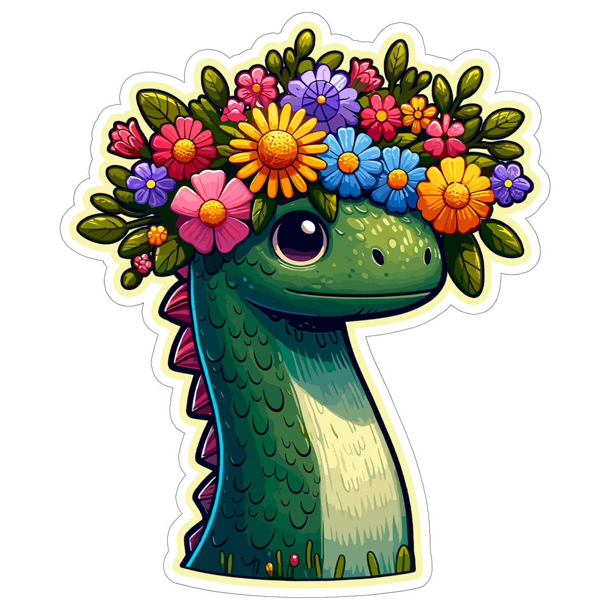 Loch Ness Monster Sticker 4 Inch — Waterproof Vinyl Decal Cryptid Nessie Scotland