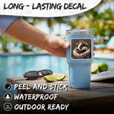 Badger Sticker 4 Inch — Waterproof Vinyl Decal European Forest Striped 3