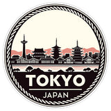 Tokyo Japan Sticker 4 Inch — Waterproof Vinyl Decal City Travel Souvenir 1