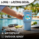 Anna Maria Island Florida Sticker 4 Inch Coastal Beach Seaside Travel - Waterproof Vinyl Decal for Laptop Water Bottle Car Tumbler - Durable Aesthetic Long-Lasting Stickers for Adults ID44990 3
