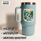 Ocho Rios Jamaica Sticker 4 Inch 2-Pack - Waterproof Vinyl Decal for Laptop Water Bottle Car Tumbler - Durable Aesthetic Long-Lasting Stickers for Adults ID45039 2