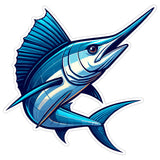 Sailfish Sticker 4 Inch — Waterproof Vinyl Decal Istiophorus Fastest Billfish 1