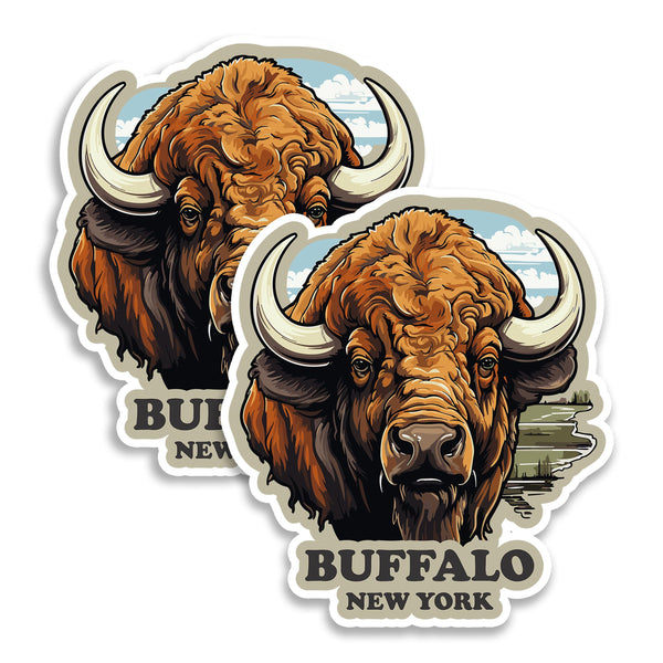 Buffalo New York Magnet 2-Pack — 4
