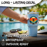 Disc Golf Sport Sticker 4 Inch — Waterproof Vinyl Decal Frisbee Putter Driver Basket 3