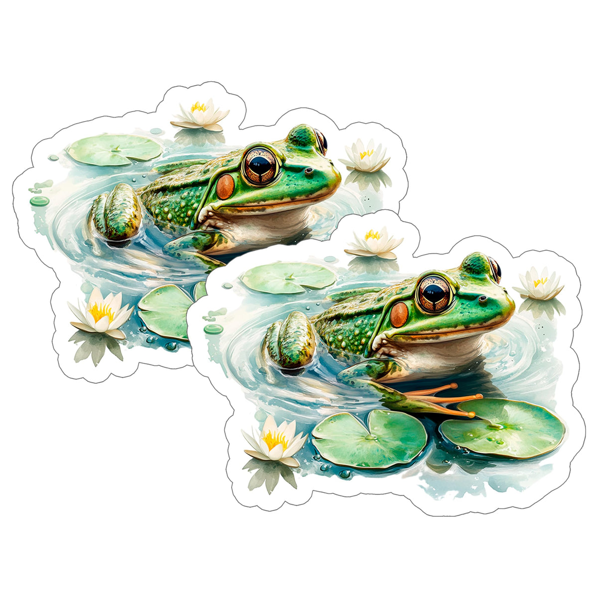 Frog Sticker 2-Pack — 4