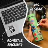Skunk Sticker 4 Inch — Waterproof Vinyl Decal Striped Forest Animal 4