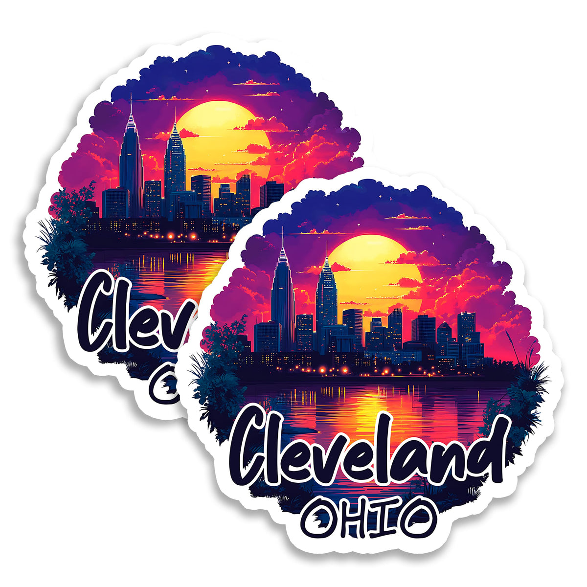 Cleveland Ohio Magnet 2-Pack — 4