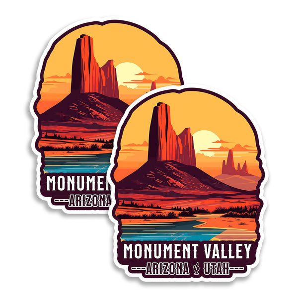 Monument Valley Arizona Utah Magnet 2-Pack — 4