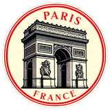 Paris France Sticker 4 Inch — Waterproof Vinyl Decal City Travel Souvenir 1