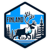 Finland Sticker 4 Inch — Waterproof Vinyl Decal Travel Souvenir 8