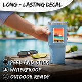 New Jersey State Sticker 4 Inch - Waterproof Vinyl Decal for Laptop Water Bottle Car Tumbler - Durable Aesthetic Long-Lasting Stickers for Adults ID44990 3