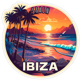Ibiza Spain Sticker 4 Inch — Waterproof Vinyl Decal City Travel Souvenir 1
