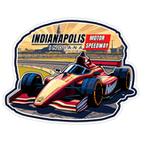 Indianapolis Motor Speedway Indiana Sticker 4 Inch — Waterproof Vinyl Decal City Travel Souvenir 8