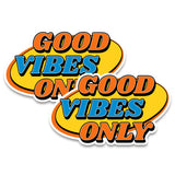 Good Vibes Only Magnet 2-Pack — 4