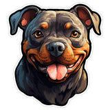 Staffordshire Bull Terrier Sticker 4 Inch — Waterproof Vinyl Decal Staffy Bully Breed 1