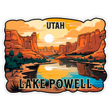 Lake Powell Utah Sticker 4 Inch — Waterproof Vinyl Decal Glen Canyon Waterfront Houseboat 1