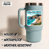 Pacific Coast Highway California Sticker 4 Inch 2-Pack - Waterproof Vinyl Decal for Laptop Water Bottle Car Tumbler - Durable Aesthetic Long-Lasting Stickers for Adults ID45039 2