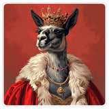 Llama Sticker 4 Inch — Waterproof Vinyl Decal Wildlife Andean Camelid 1