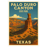 Palo Duro Canyon State Park Texas Sticker 4 Inch — Waterproof Vinyl Decal Scenic Landmark 8