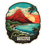 Tonga Sticker 4 Inch — Waterproof Vinyl Decal Travel Souvenir 8