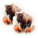Bison Sticker 2-Pack — 4