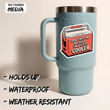 Don't Hate Me Because I'm a Little Cooler Sticker 2-Pack — 4