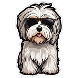 Havanese Sticker 4 Inch — Waterproof Vinyl Decal Toy Dog Fluffy Havi 8