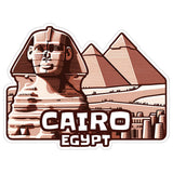 Cairo Egypt Sticker 4 Inch — Waterproof Vinyl Decal City Travel Souvenir 8