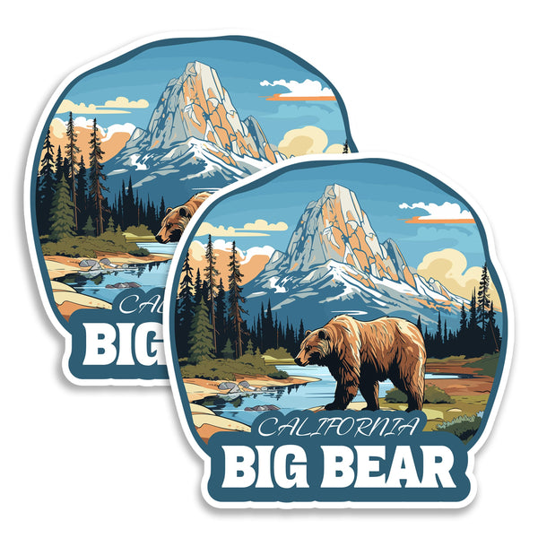 Big Bear California Magnet 2-Pack — 4