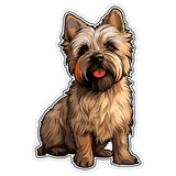 Cairn Terrier Sticker 4 Inch — Waterproof Vinyl Decal Scottish Highland Terrier 8