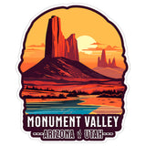 Monument Valley Arizona Utah Sticker 4 Inch — Waterproof Vinyl Decal Butte Navajo Desert Historic 8