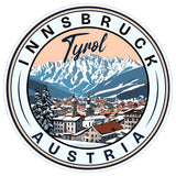 Innsbruck Tyrol Austria Sticker 4 Inch — Waterproof Vinyl Decal City Travel Souvenir 8