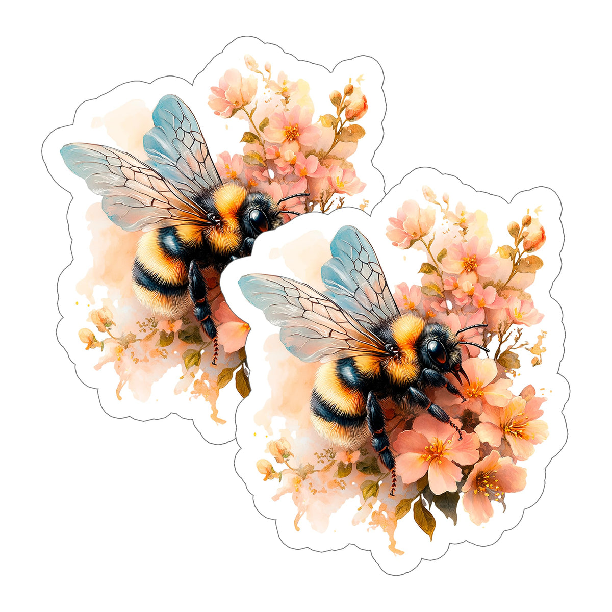 Bee Sticker 2-Pack — 4