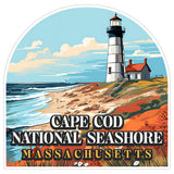 Cape Cod National Seashore Massachusetts Sticker 4 Inch — Waterproof Vinyl Decal Coastal Beach Seaside 8